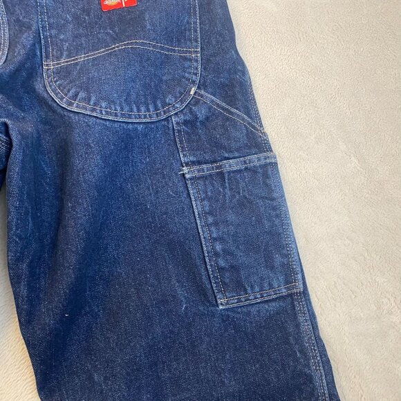 Dickies Mens Flame Resistant Jeans 36x30 Blue Denim Heavy Duty 100% Cotton Prote - Picture 14 of 16